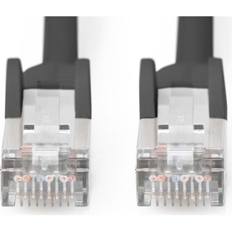 DIGITUS LAN-Kabel, CAT6 S/FTP Patchkabel 5,0m, schwarz (DB-160144-050-S)