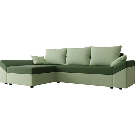 Sofá rinconero Memphis 104, Mikrofaza 0009 + Mikrofaza 0010, Función de descanso, Almacenaje, 240x140x82cm, 0