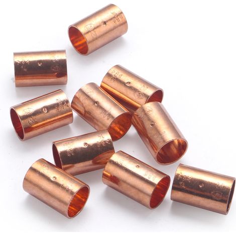 Sollbry Raccord Cuivre à Souder Ø6 Manchon Egal x10 raccords (1/5)