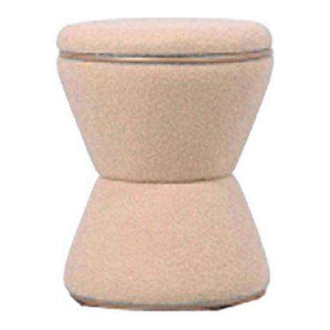 Pouf en tissu teddy Gustar (1/2)
