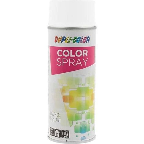 Spray de peinture synthétique DUPLI-COLOR, noir brillant, 400 ml