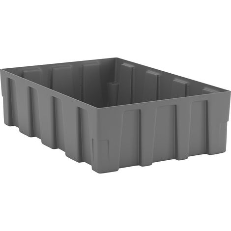 CEMO, Cuve de rétention en PE pour fûts de 200 litres, cuve à (1/5)