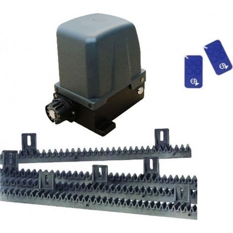 Kit Motorisation Portail Coulissant Automatisme Ouverture EA CL624 Basic 24 V - pour portails jusqu'à 400kg, Intensif, à Encodeur (1/5)