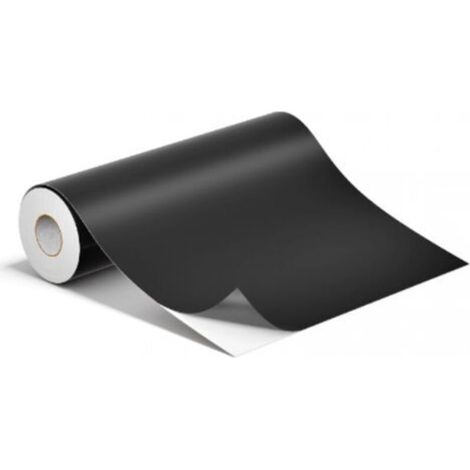 Rouleau de Film de Voiture en Vinyle Noir Mat 300CM, Autocollant en Vinyle sans Bulles d'Air, Extensible Autocollant de Voiture Adhésif Mat Étanche pour Décoration Intérieure/Extérieure
