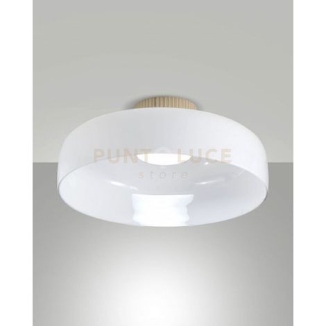 Lunar Plafoniera Bianco