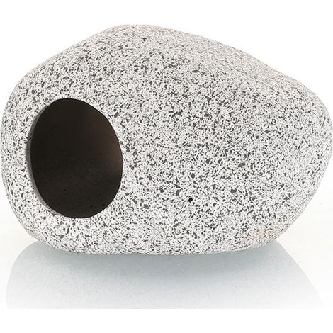 Cave En Céramique - Pour Aquarium - Design Granit - Sans Bords Tranchants - Pour Poissons Nains - 1 Pièce (1/5)
