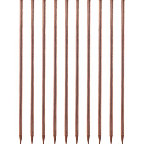 KADAX Rankhilfe aus Holz, Kletterpflanzen-Stab, 28 mm x 120 cm, 10 Stück (1/5)