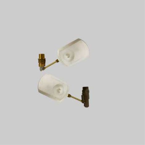 Galleggiante di ricambio per abbeveratoio automatico rettangolare per codice 4540602 - att. ottone (1/2)