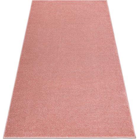 ETON PLUS Teppich Puderrosa, einfarbig, einheitlich, schlicht pink 400x500 cm
