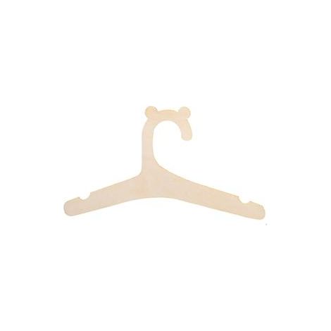 10 Stück Baby-Kleiderbügel aus Holz, rutschfeste Kleiderbügel, Kleiderbügel für Kinderzimmer