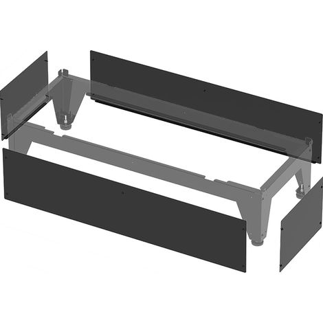 Wolf Habillage console au sol pour CHA, 9147102