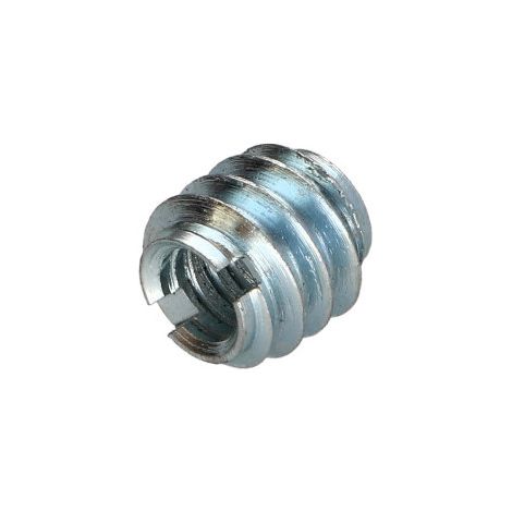 Insert Fendue Acier zingué M7 Pas de 150 12X12-1 pièce
