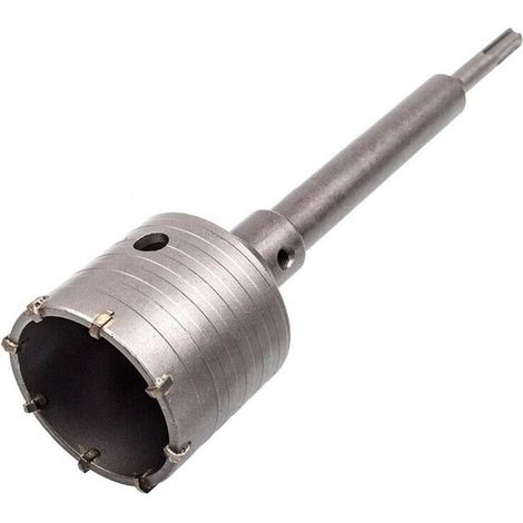 Fresa A Tazza Carotatrice 90 Mm Asta Prolunga 35 Cm Per Trapano Attacco Sds Plus (1/3)