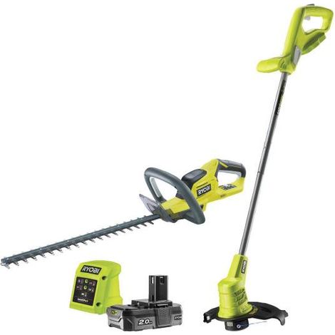 Pack Duo Trimmer und Heckenschere 18V ONE+ (1x2,0Ah) RHT1845LT25M20 - RYOBI 5133005568