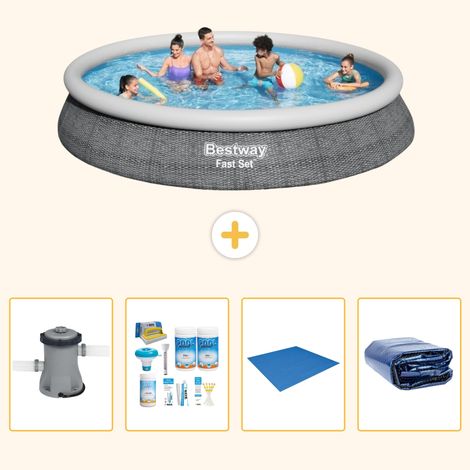 Bestway Bestway Fast Set Ronde - 457x84 cm - 5-pièces S289 (1/5)