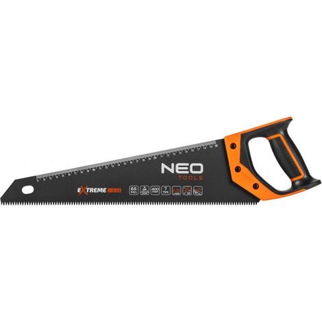 Scie à main neo 41-111 400 mm dents trempées (1/4)