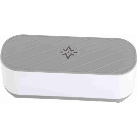 Nettoyant bijoux compact portable automatique nettoyage 360 degrés haute vibration PP pour lunettes et usage domestique (1/3)