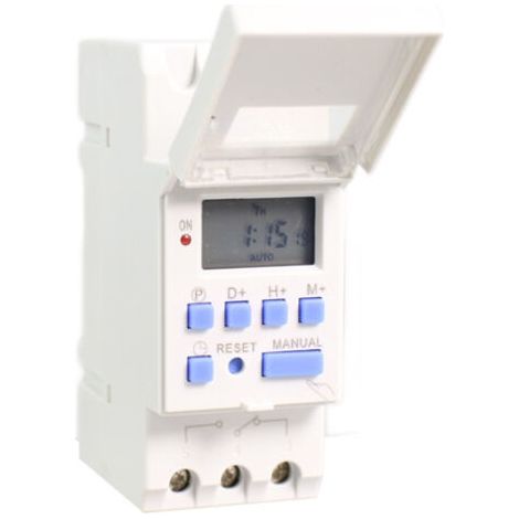 Timer de control para interruptores THC15A, DHC15A, HC18A, AHC15A, TP8A16, versión de exportación inglesa. (1/3)