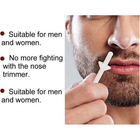 Kit d'épilation à la cire pour le nez et les sourcils : indolore, efficace, sûr et rapide. (1/5)