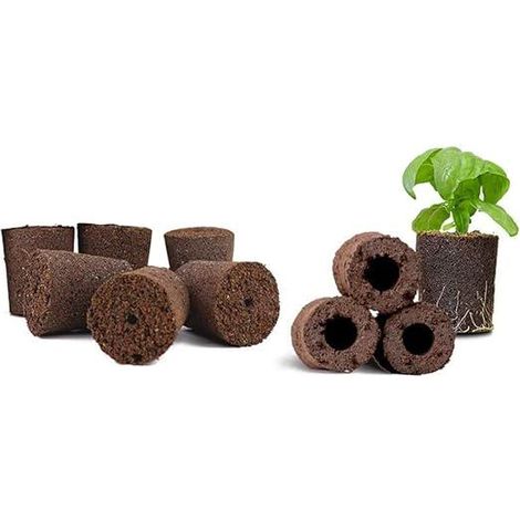Éponges de croissance pour plantes, jardin hydroponique, intérieur, capsules nutritives, substrat de germination avec nutriments, lot de culture. (1/5)