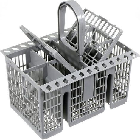Panier à couverts en gris pour Panier lave-vaisselle pour lave-vaisselle Hotpoint c00257140 vaisselle (1/5)