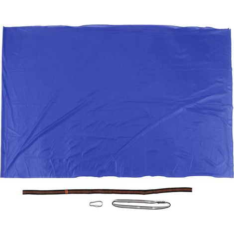 Hamac Élastique Enfant 100x280cm - Balançoire Maison et Jardin pour Enfants - Bleu Foncé (1/5)