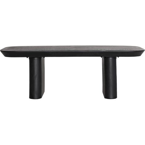 Table Basse Contemporaine Rognes Bois Noir - Noir profond contemporain (1/4)