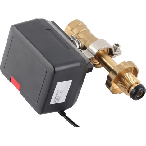 Automatisches elektrisches 12V-Kugelventil für Wasser- und Gasleitungen, intelligenter Ventilregler mit Fernbedienung, präzise Motorisierung für Rohrleitungen. (1/5)