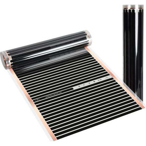 Feuille chauffante infrarouge intelligente pour salon, pour revêtements de sol, tapis et moquettes électriques (1/5)