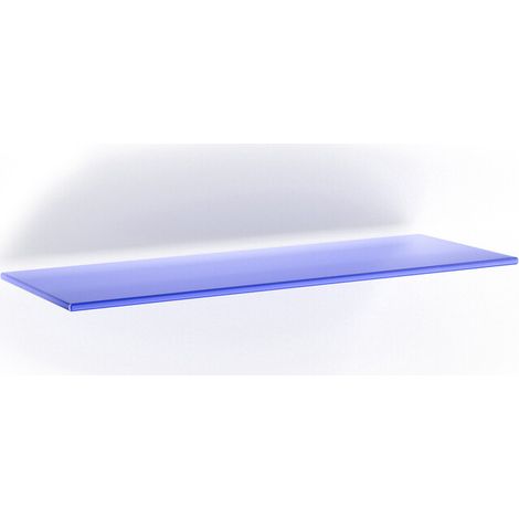 5 x MENSOLA VITRA 6 MM BLU 15X60 CM