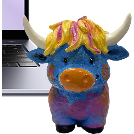 de vache Highland Sculpture de yak pour tagre Figurine de (1/5)
