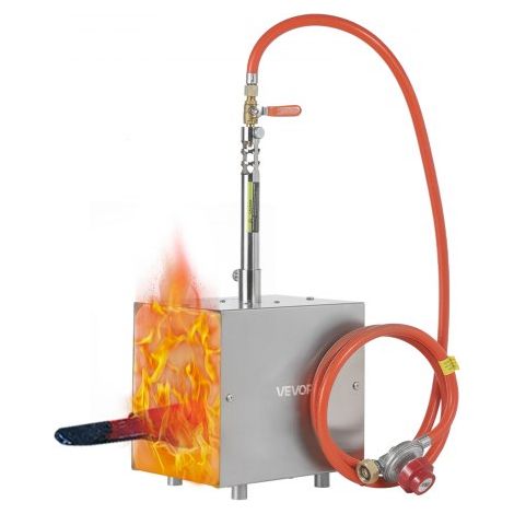 Forge à Gaz Propane Portable - Four de Forge à 1 Brûleur (1/5)
