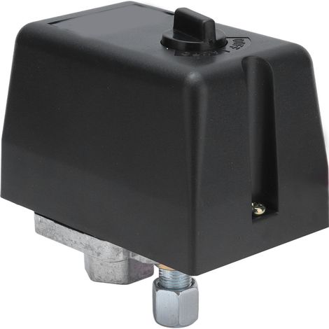 Garosa Pressostat de Compresseur d'air, Matériau ABS, Régulation Précise, Contrôle 71-113psi pour Compresseurs à Piston (99-142 psi)