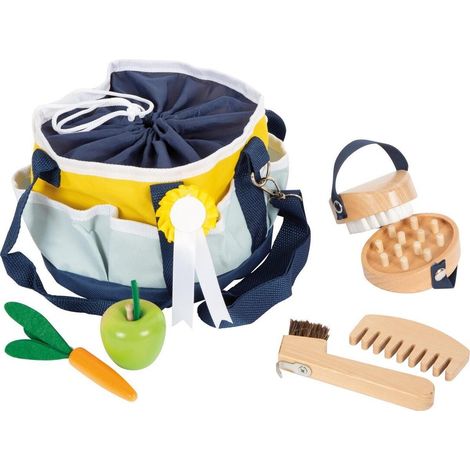 small foot Spielzeug Pferdepflege-Set mit Tasche