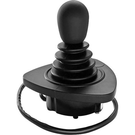 Forklift control handle 7919040042 - Black replacement part compatible with Linde 335 336-2 (1/5)