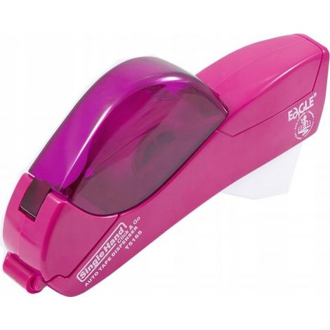 Distributeur Automatique De Ruban Adhésif - 19 X 33 Mm - Réglage Manuel De La Longueur - Rose - 1 Pièce
