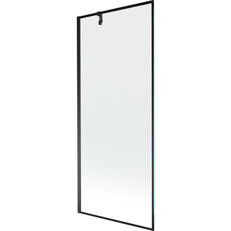 Mexen Next paravento doccia ad 1 anta 80 x 150 cm, cornice nera, nero - 895-080-000-00-70-70 (1/5)