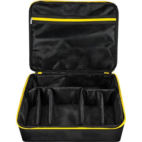 Sac à outils pour meuleuse d'angle sans fil étanche en tissu Oxford pour roue de coupe/batterie Sac en tissu Oxford avec poche en maille (1/4)