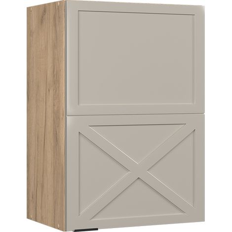 Pensile da cucina Fame-Line, GrigioBeige, 50 cm, Vicco