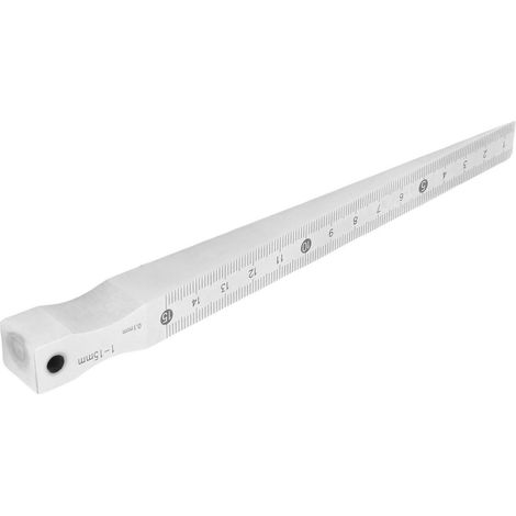 Jauge conique 1-15mm en acier inoxydable, outil de mesure des trous de soudage avec boîte de rangement (1/5)