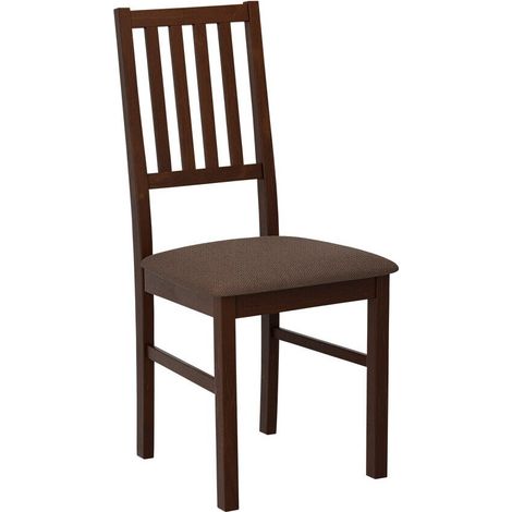 Silla Victorville 170, Soro 28, 90x43x49cm, Tapiz, De madera, Madera, Muebles ya montados (1/4)