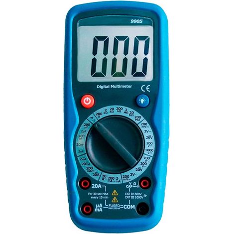 MULTIMÈTRE NUMÉRIQUE 20A - 1000 V