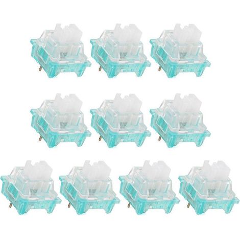 10 interrupteurs Outemu silencieux/cliquables 3 broches RGB Gaming linéaires tactiles MX - 1 (1/5)