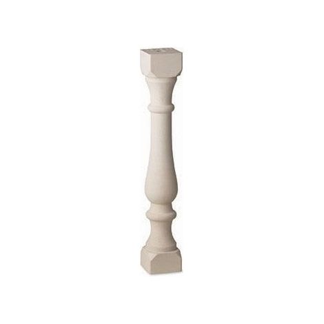 Balaustre Peñalara 85 cm - Altura de seguridad para vallas de piscina y terraza - 13 × 13 × 85 cm - Unidad - Blanco
