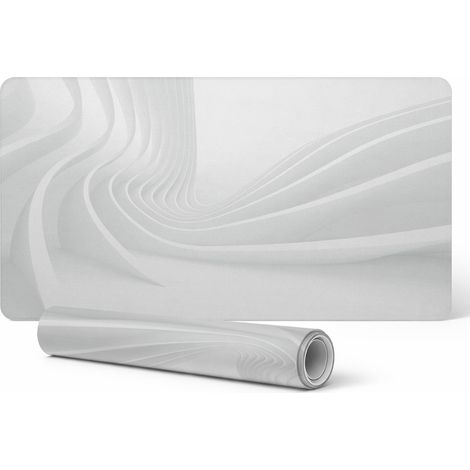 Tappetino protettivo per laptop dal design futuristico con onde, 100x50 cm (1/5)