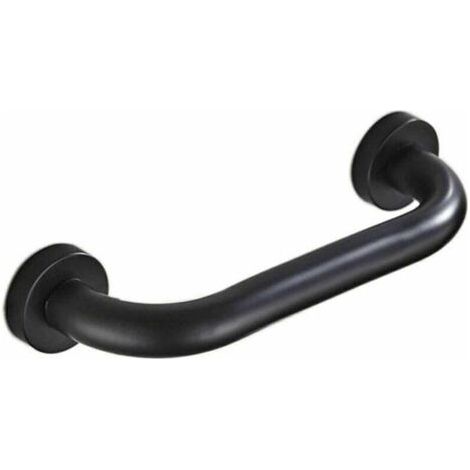 LaBlanc - Maniglioni per il bagno, maniglia di sicurezza per la doccia, maniglioni antiscivolo da 30 cm, adatti per bagno, vasca da bagno, WC (nero)
