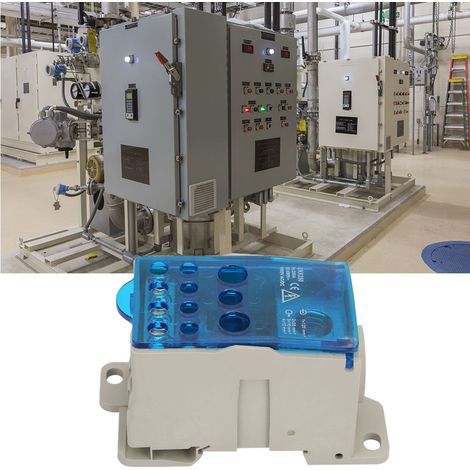 Boîte de distribution à bornier sur rail DIN UKK-250A - Boîte de jonction d'alimentation électrique à usage général (1/5)