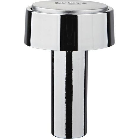 Grohe Druckknopf und Rosette, Deckelbohrung D 16-35mm, zum Servo-Set, für aufgesetzte Keramik-Spülkästen, Mattchrom/Chrom (1/3)