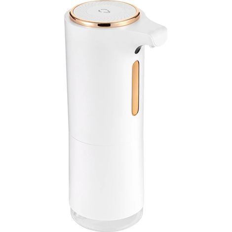 Distributeur de savon, Capteur infrarouge, Design compact, BLANC (1/2)