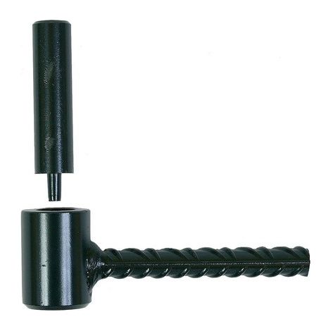 Kloben aus Quadersteinen Ø16 Kataphorese schwarz chemisch ING FIXATIONS - Ø 14 x 150 - A001110